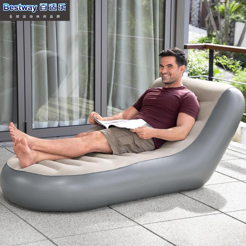 Bestway75064懒人沙发充气沙发床单人充气沙发户外充气沙发躺椅