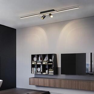 过道走廊灯北欧创意个性平行线条入户门厅灯现代简约led衣帽间灯