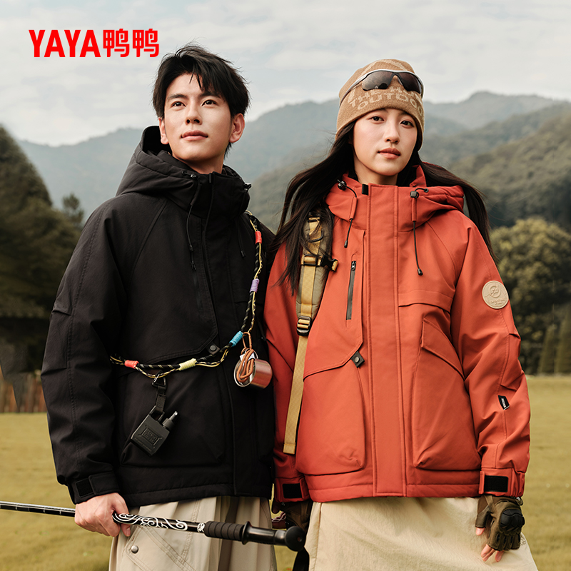 YAYA鸭鸭2025年新品工装羽绒服