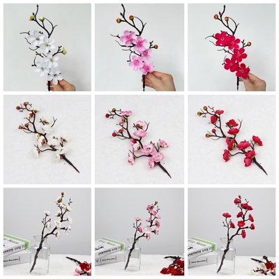 仿真花假花梅花腊梅仿生花永生花