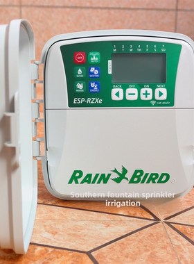 正品RainBird美国雨鸟ESP-RZX控制器电磁阀4站6站8站自动灌溉浇水