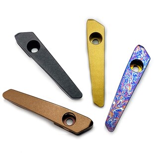 挺进者背夹 钛合金一体CNC口袋夹 SNG/SMF配件夹子改装ST夹子刀夹