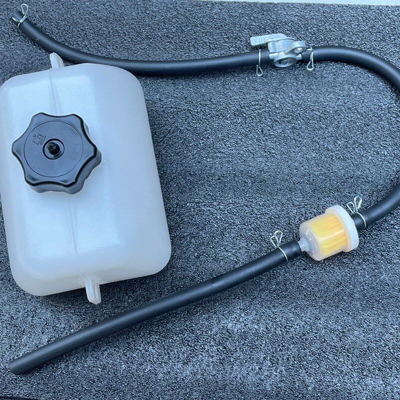 改装四轮漂移卡丁车小跑车迷你摩托车配件油箱塑料油壶油管开关