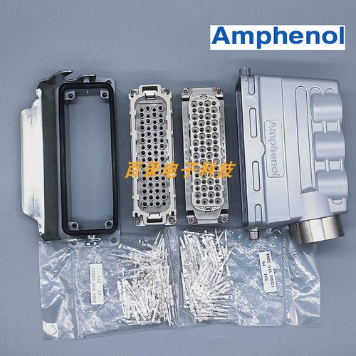 l安费诺Ampheno重载连接器64针64芯航空插头 接插件C146 10AB064