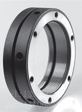 精密滚珠丝杆缩紧圆螺母SWT/KM190x3P轴向端面锁紧螺母帽思维福特