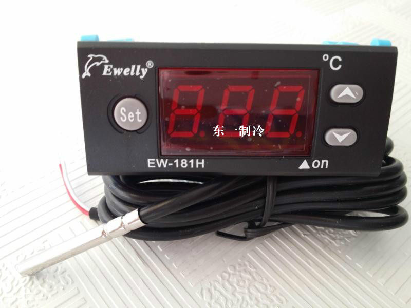 伊尼威利温控器EW-181H海鲜池冰柜冰箱冷柜温度控制器温控仪探头
