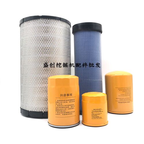 住友挖掘机SH120C2 120A3五十铃发动机机油滤芯柴油空气保养配件