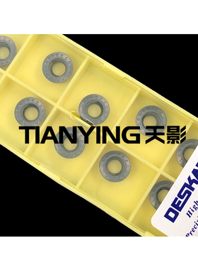 DESKAR数控刀片RPMT08T2MOE/RPMT10T3MOE/RPMT1204MOE-JS LF6018