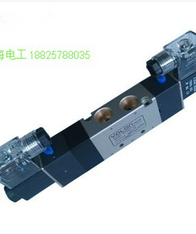 三位五通气动电磁控制阀换向阀4V330C-08.10.DC24.12.AC110V220V