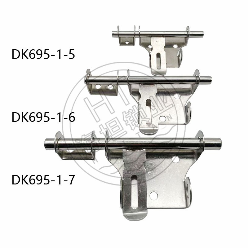 海坦加厚不锈钢插销DK695-1左右开关防盗门牛大铁门木门栓挂锁牌