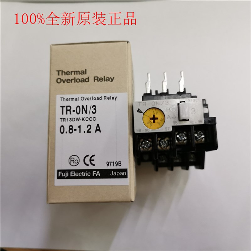 原装日本富士 FUJI 热过载继电器 TR-ON/3 TR-0N/3 电流齐全 可选