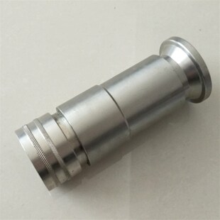 洒水车水枪长炮头洒水炮喷头高压水枪枪头不锈钢洒水炮通用型炮头