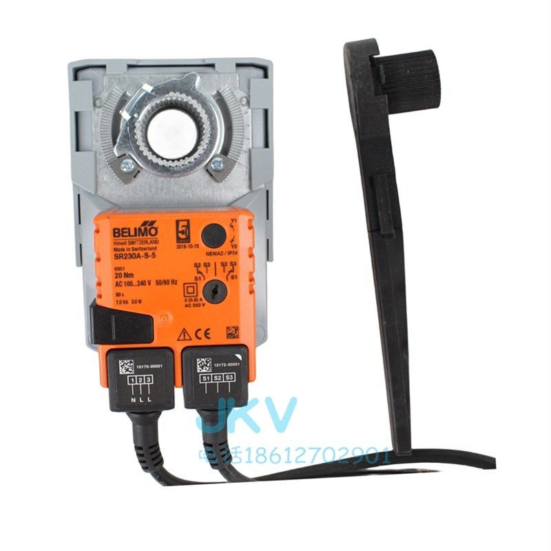 搏力谋belimo电动球阀蝶阀执行器SR230A-S-5 开关驱动器220原装