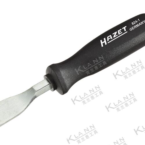 德国HAZET 824-1 硬质刮刀 钝刮刀 汽车缸体除胶铲刀 短型165mm