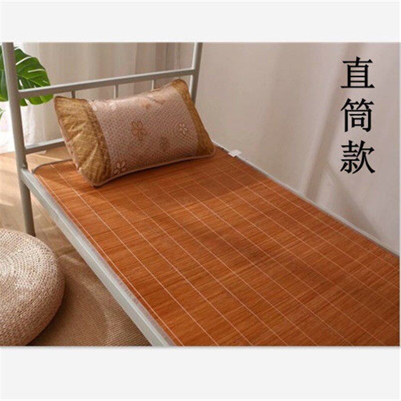 安吉凉席竹席1.2/1.35直筒可折A叠大床双面席1.5/1.8米双人夏季席