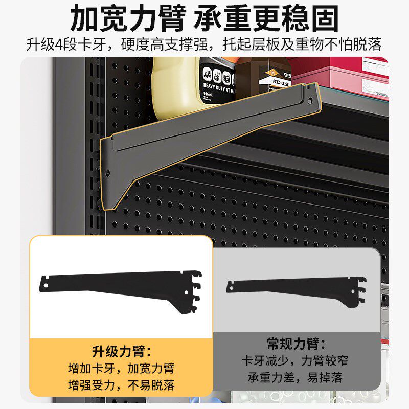 洞洞板羽毛球运动装备p收纳墙骑行露营挂墙板货架置物架落地免打