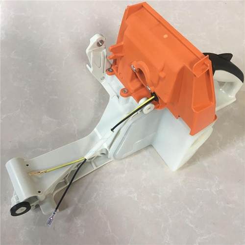 MS660通油用汽油锯油锯油箱总成配伐木锯锯链NGI后把手件油壶加手