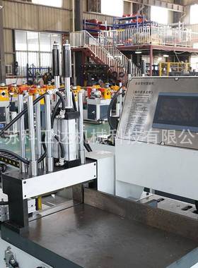 450CNC全50C体C全自动铝切机铝N型材数控切割下料一机无毛4刺铝材