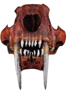 模米色洲剑美洲剑齿美齿虎头骨型仿古品生物化石动物树脂工艺收藏