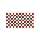 圣诞皮革桌垫F769M6JT防防水桌布茶轻奢感视柜几垫油复电古格子餐