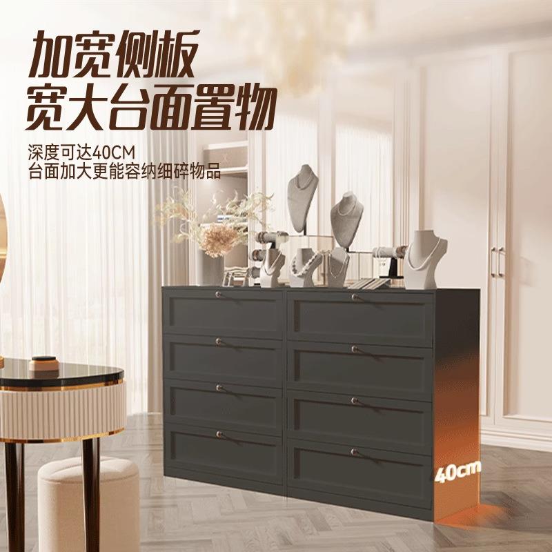 钢制柜大量多抽储物柜容客厅DG-04卧室落地铁斗皮抽屉玄关柜柜五