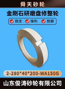 舜天牌刚石研磨盘修整2-28*040*20金0-WA150QQJG白刚轮玉材质