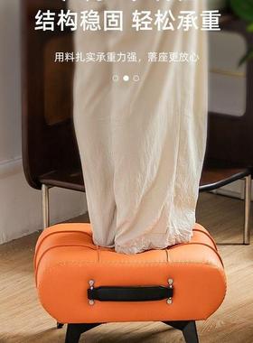 常家用日轻奢凳子餐椅桌叠放板凳方凳妆OXE餐现梳代客厅简约椅子