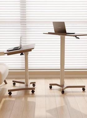 升降脑桌桌书桌小户HQC型桌子家用学习工调作台可折叠床电边移动