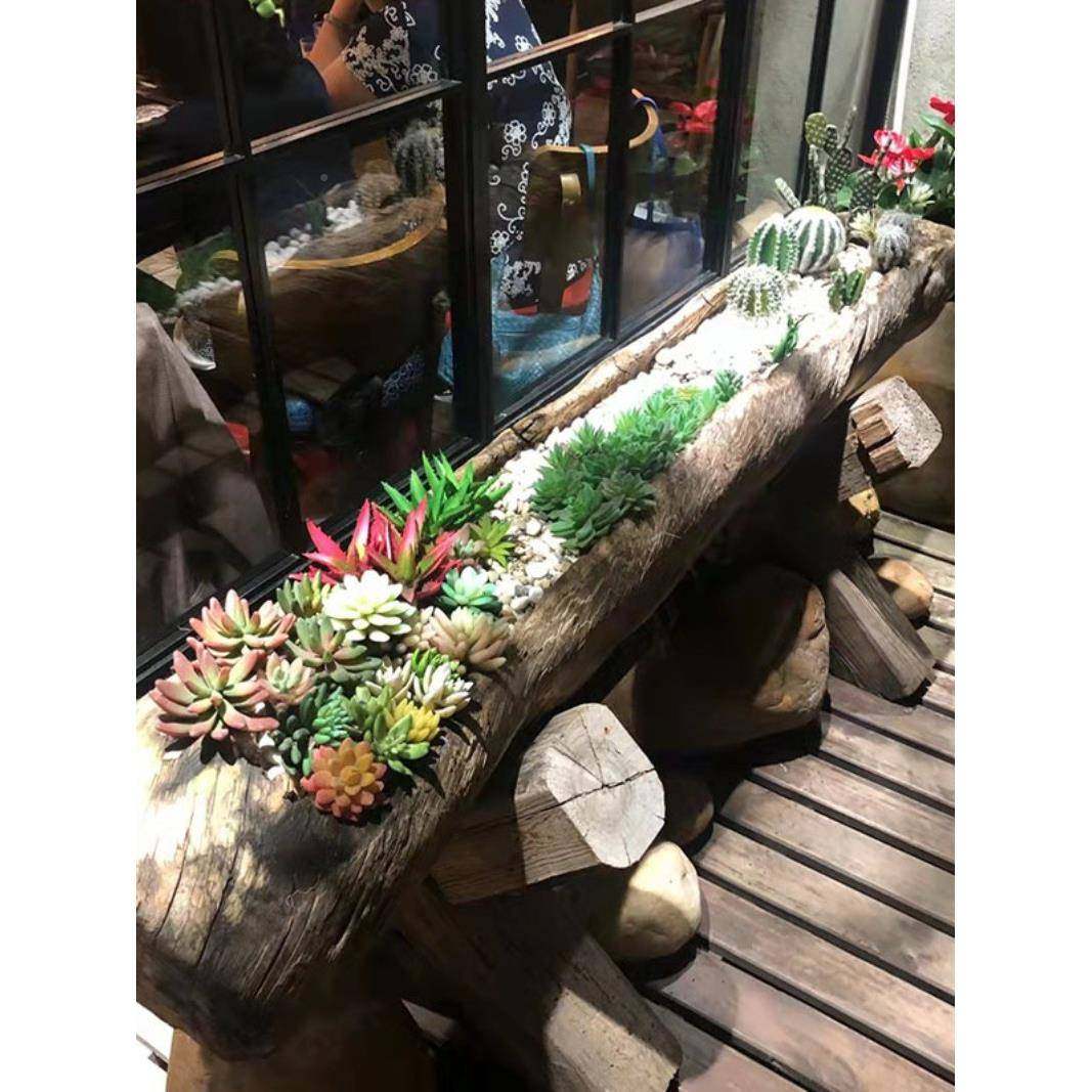丽江朽盆木花槽户阳台木tb-61233头花多肉头槽花园外民木宿庭院木,家居饰品,花盆,淘宝优惠券,粉丝福利购,淘宝优惠卷