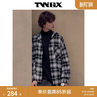 新款 Teenie 男2024冬季 字母格纹衬衫 Weenie小熊男装