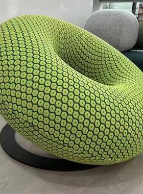 创意甜圈约沙发设计师甜客单厅休WPN闲人沙发椅简圆形艺术懒人沙