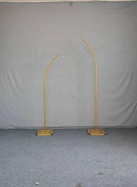 道具拱婚形招手拱门迎庆宾台背景迎宾摆件装饰舞婚456456礼铁艺架