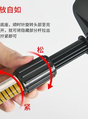 不锈钢红外线水顶平仪支撑铝合金加厚升降SPV投线伸缩仪杆杆吊通