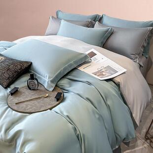 200兰精天丝四件套夏季丝床单真丝被套.8床笠1款床上用品冰薄DC支