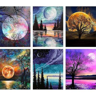 D跨境爆款钻石画十绣字适合画成5人ZBD和初学者家居装饰壁挂画