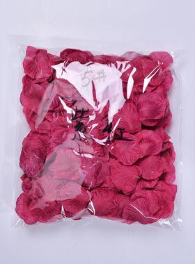 斤称瑰花瓣仿真大花瓣按GVQ假婚花瓣玫婚庆道具房布置婚礼用品