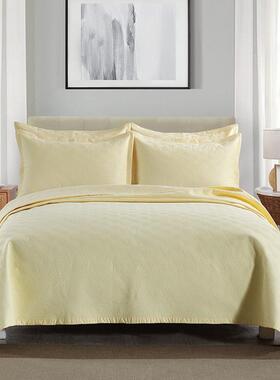 床盖2025新款纯面棉11303榻米纯色床盖炕盖通垫双全棉床榻罩四季