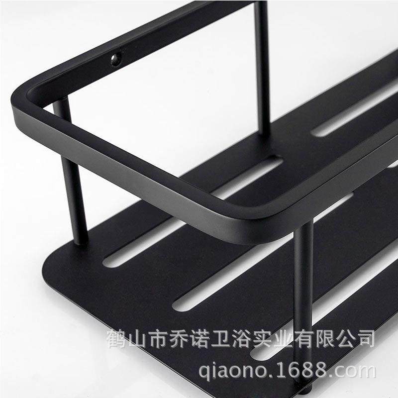 不锈钢纳厨房物架墙上收筐板置篮浴室镀黑酒店工S265BHS26程5BH