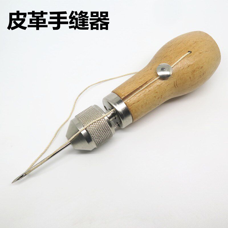 皮革缝线机器蜡线皮m雕手工皮革艺工具手缝器手缝机针缝纫器缝线