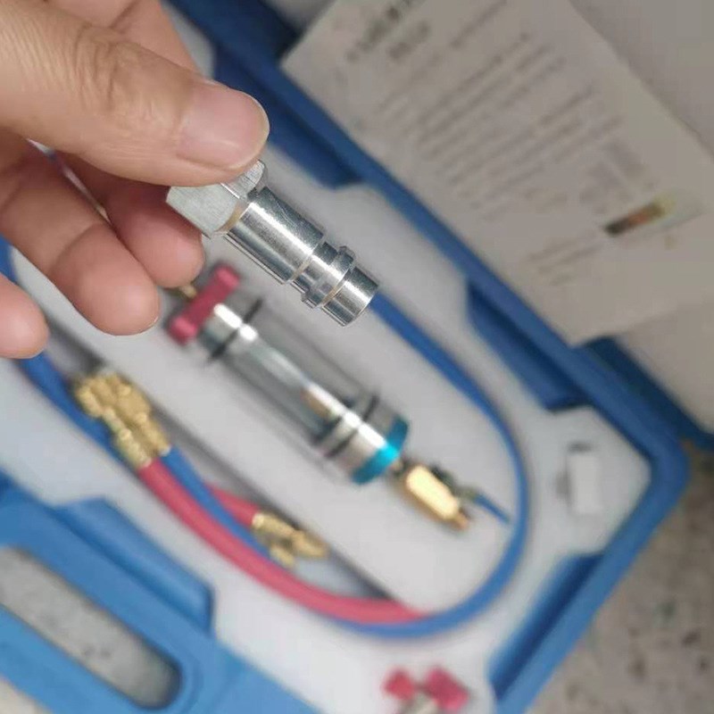 汽车空调冷冻油调油器工具冷冻油观油器加注器R134加氟.工具冷媒