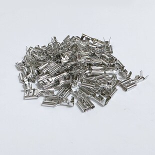 插拔式 6.3插簧端子 直头 接插件 铜线耳2000只 F冷压接线端子