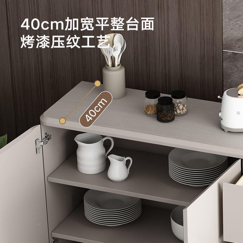 家餐用客厅餐边柜角柜纳橱柜墙轻奢收储物柜一HQK体放碗具茶靠水