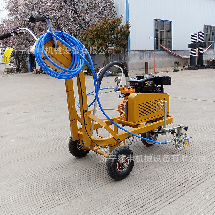 冷喷道路划线机塑胶跑道一体