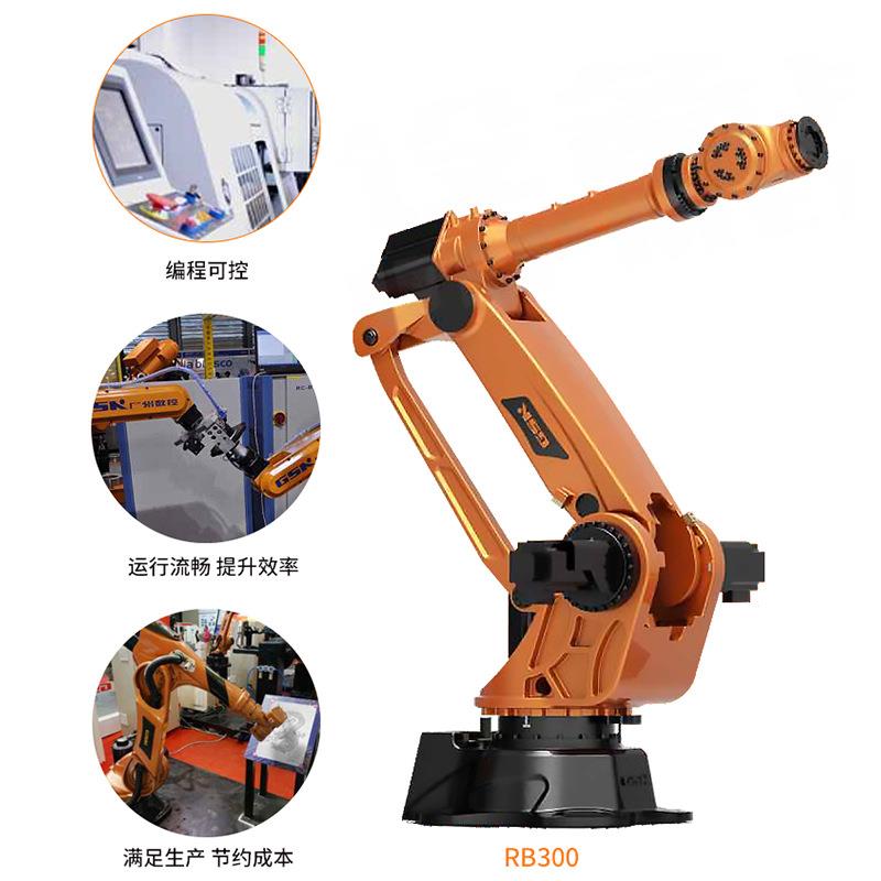 广磨州数控械智能机械臂打抛光机器人RB0打磨机器0冲3压喷涂自动
