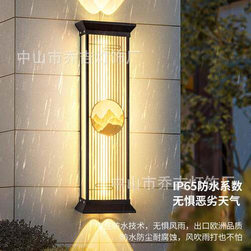 现代式上下光户外壁灯水别墅庭院阳台门口走中廊WL-9207过道外发