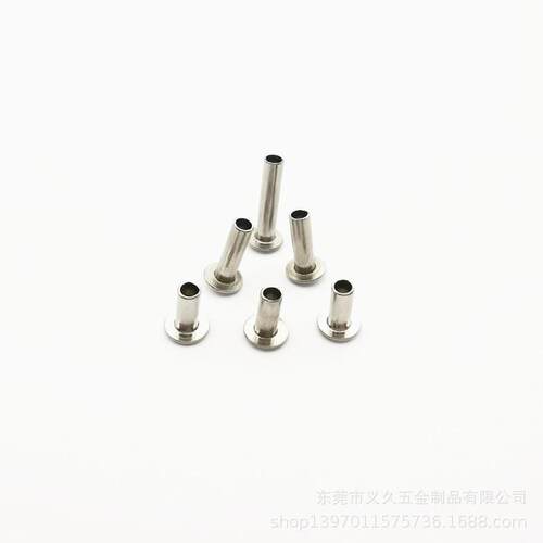 摆摊桌椅不锈铆钉398半钢圆头铆钉304不心锈钢半空头铆钉平铆钉厂