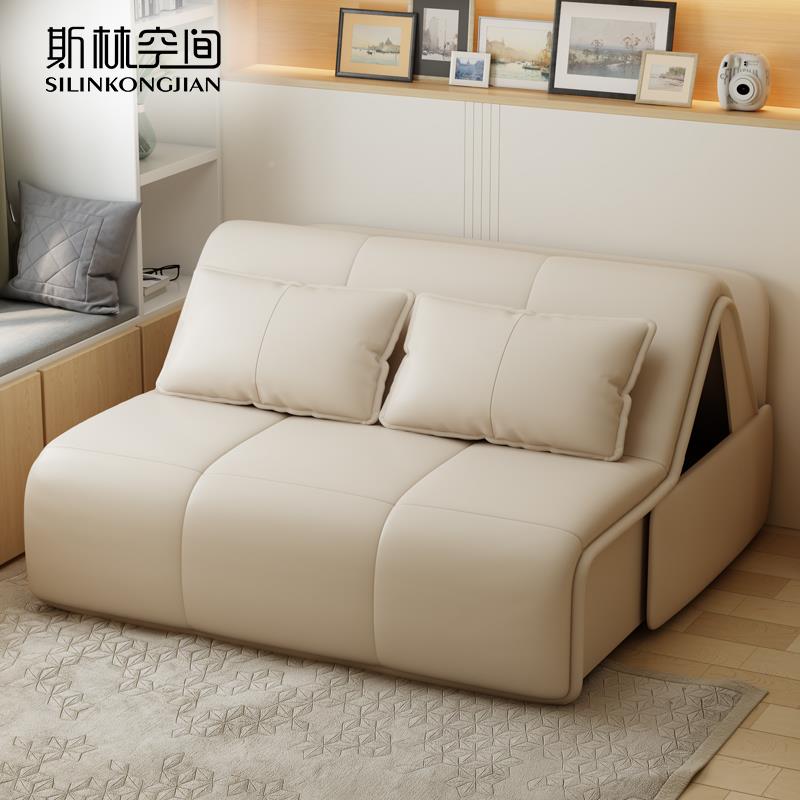 A6L电可沙叠发床动客厅多功能两用单人小户型智NDE折能沙发床2025