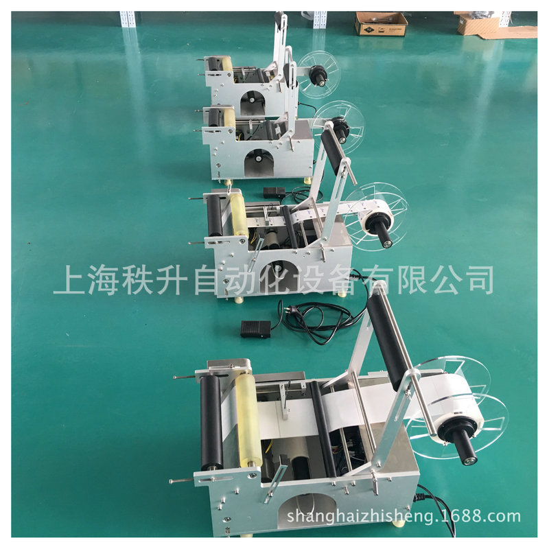 长管半自动贴商标机器 简易型贴标签机 灯管贴标机 半自动贴标机