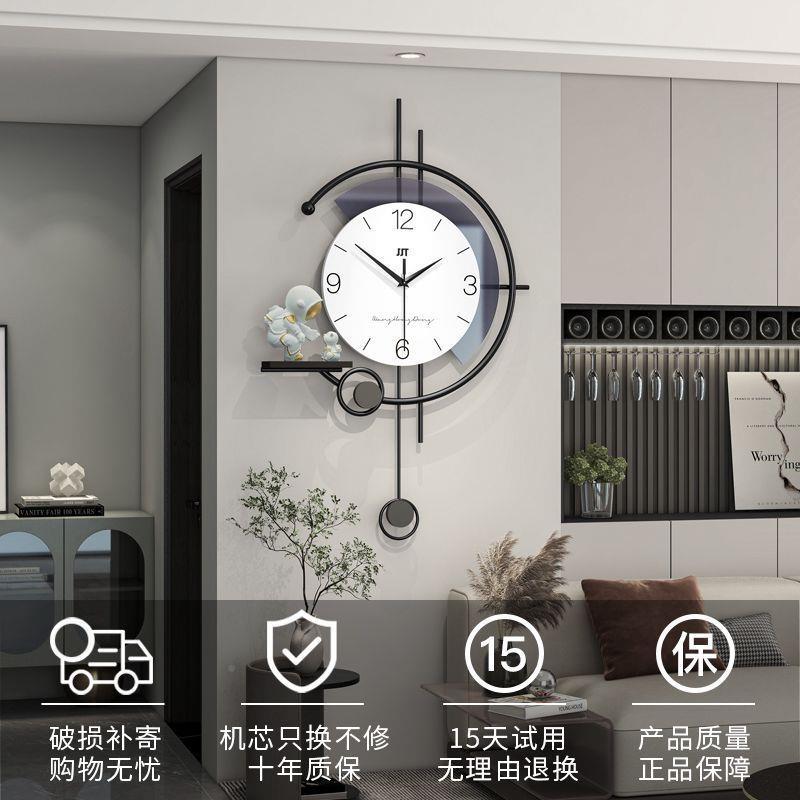 205年约挂钟客挂厅钟新款表2钟高KGL档次钟表卧室家用创意时钟简