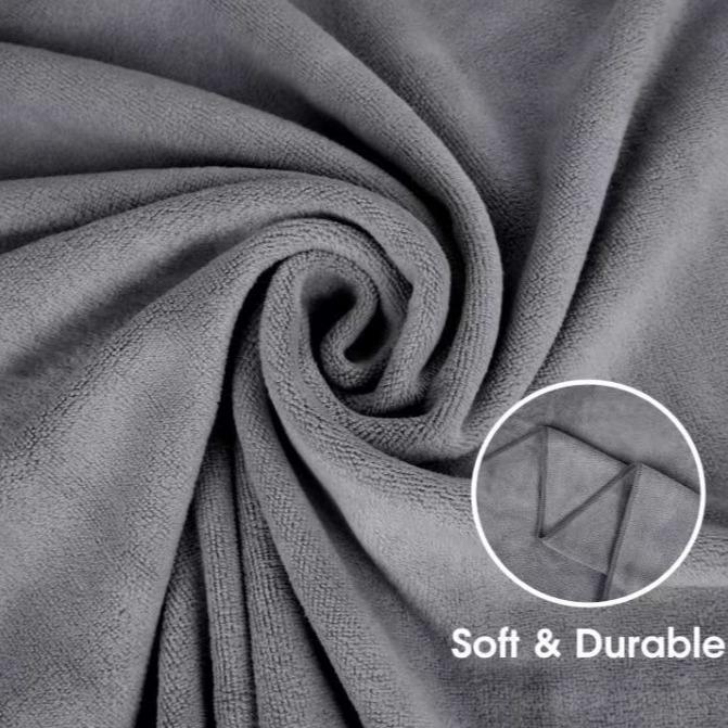 跨0厚境超FVA细维浴巾52*11加多色洗澡洗纤脸毛巾